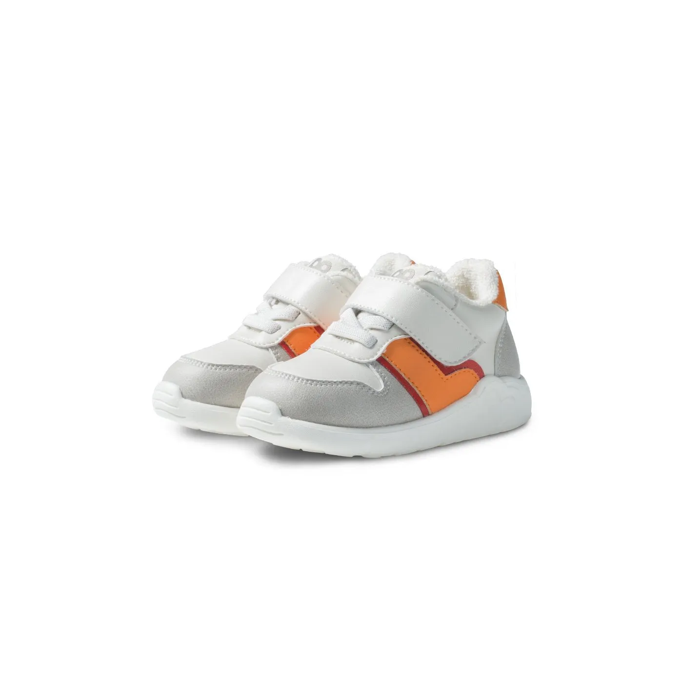 Fleece Room Soft Sole Anti-slip Pre-walker Orange Baby Sneakers