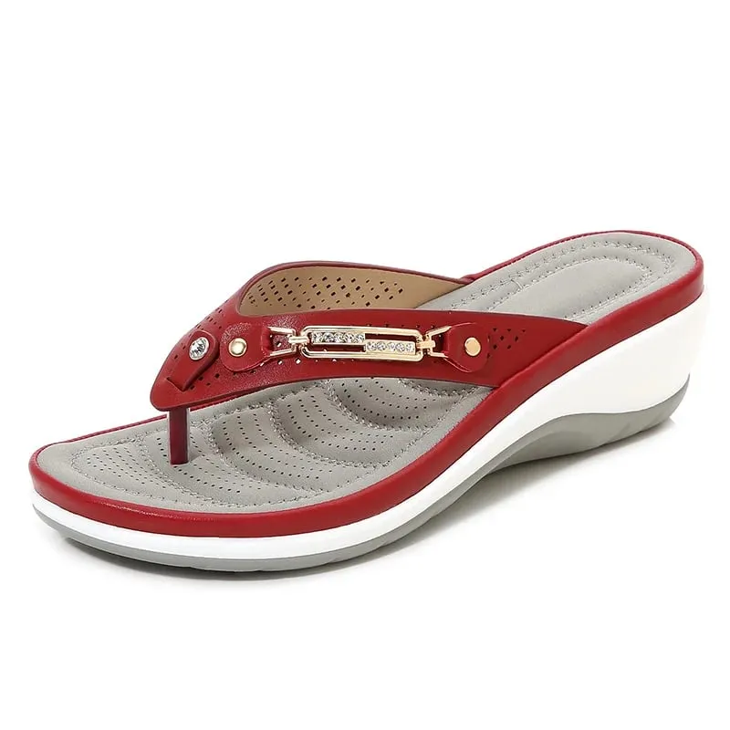  Flip-flops for women with cushioning that provides arch support