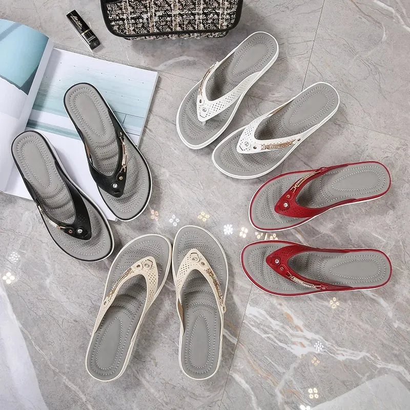  Flip-flops for women with cushioning that provides arch support