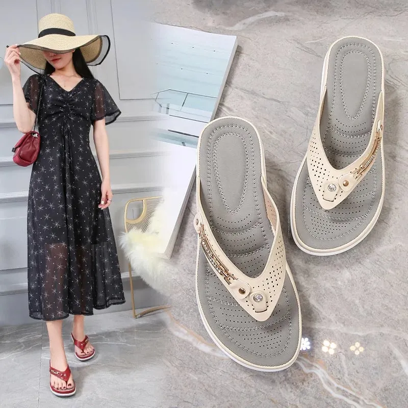  Flip-flops for women with cushioning that provides arch support