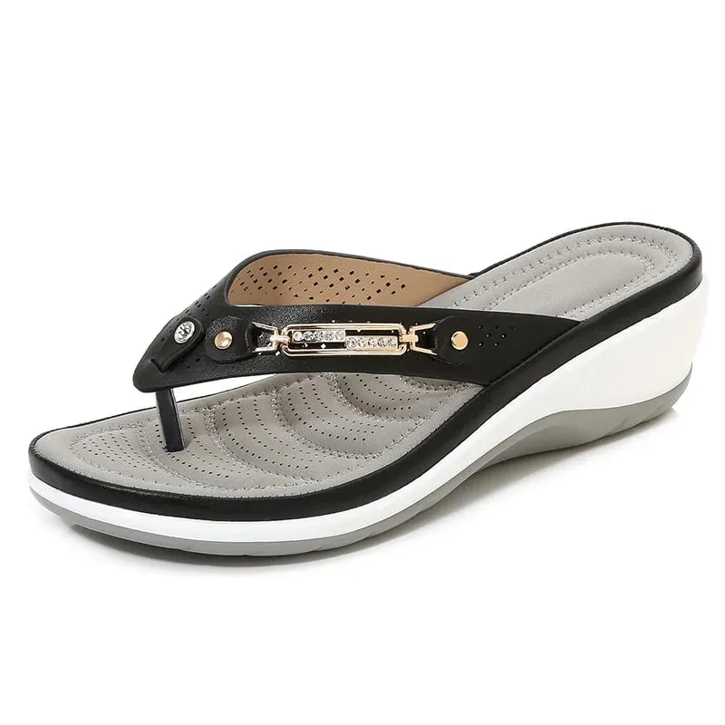  Flip-flops for women with cushioning that provides arch support