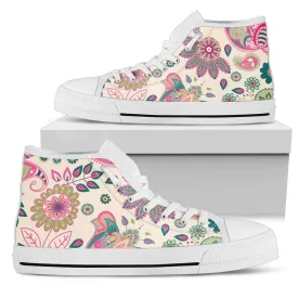 Floral Zen | BoHo High Tops