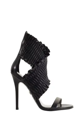 GIA BLACK CALF SANDALS