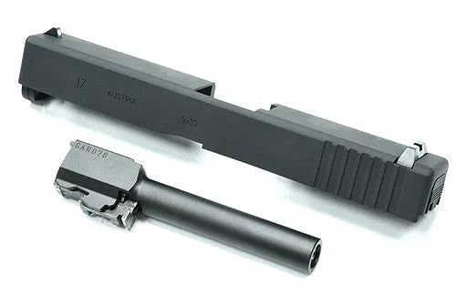 Guarder Aluminum Slide & Steel Barrel Set for TM G17 (2018 Version/Black)