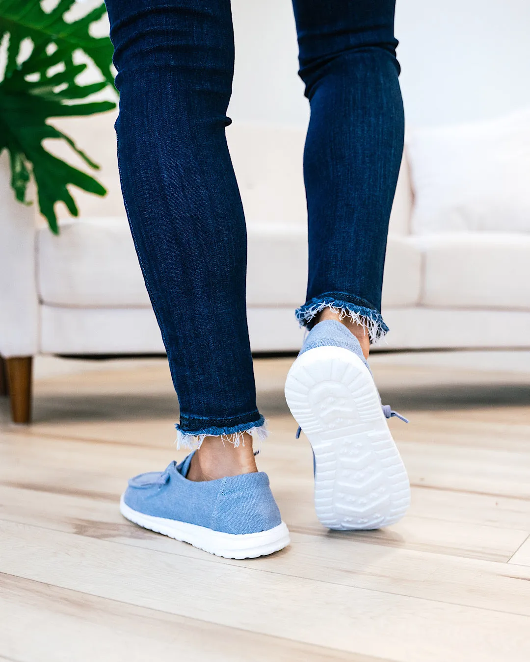 Gypsy Jazz Holly 6 Slip on Sneakers - Light Blue FINAL SALE