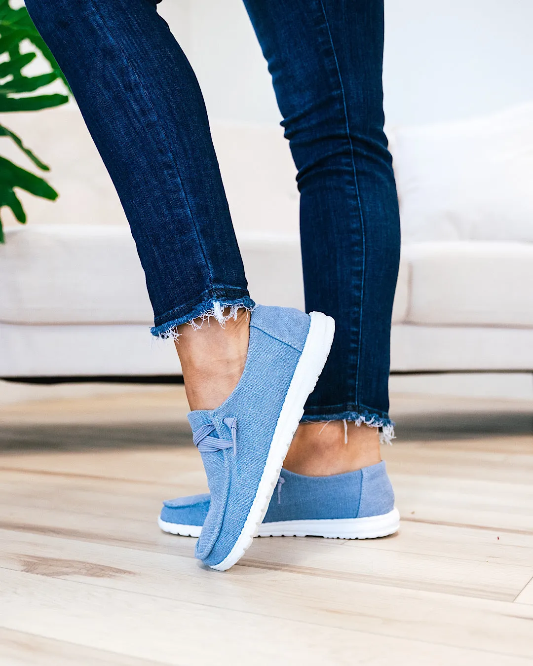Gypsy Jazz Holly 6 Slip on Sneakers - Light Blue FINAL SALE