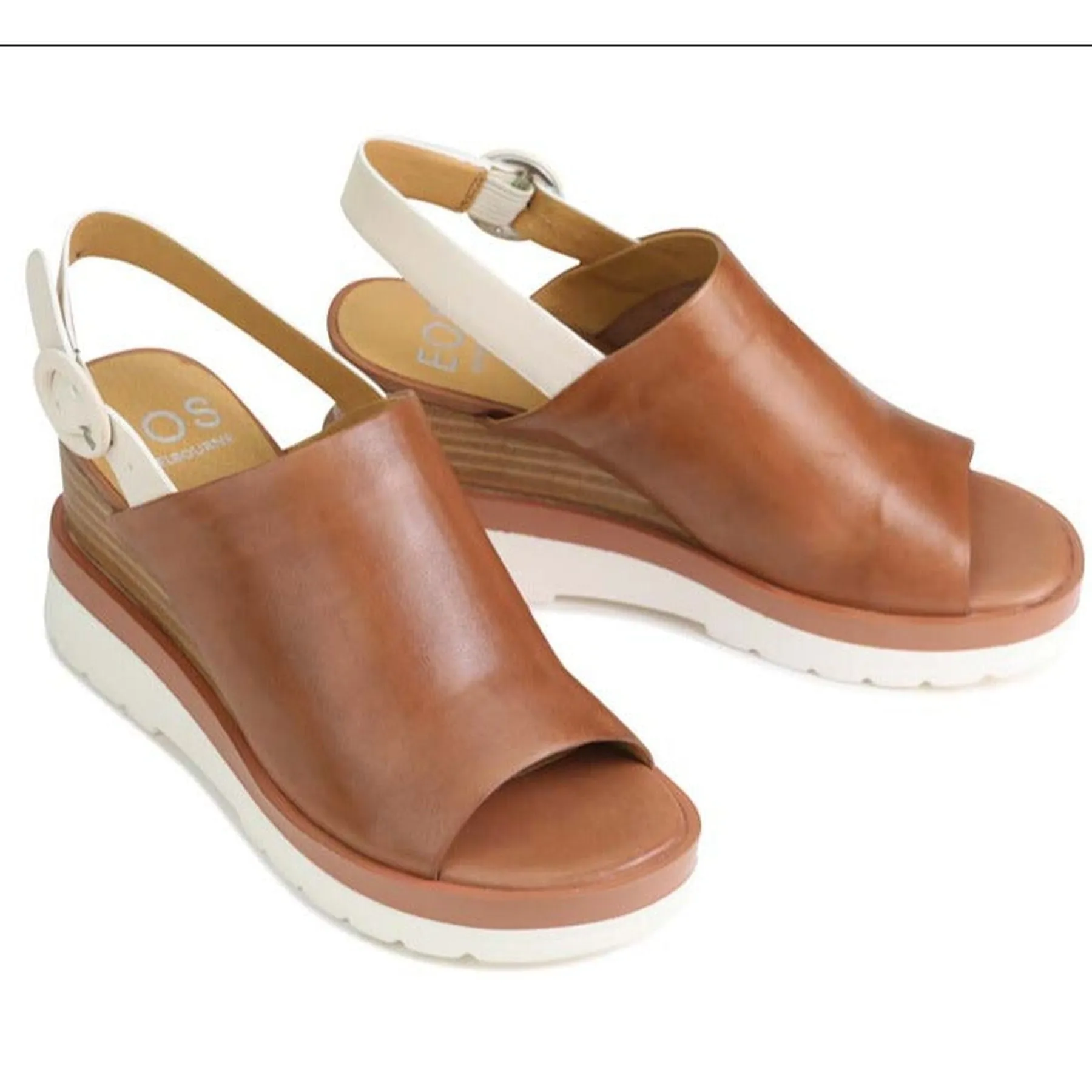 JARA SLING-BACK SANDALS LEATHER