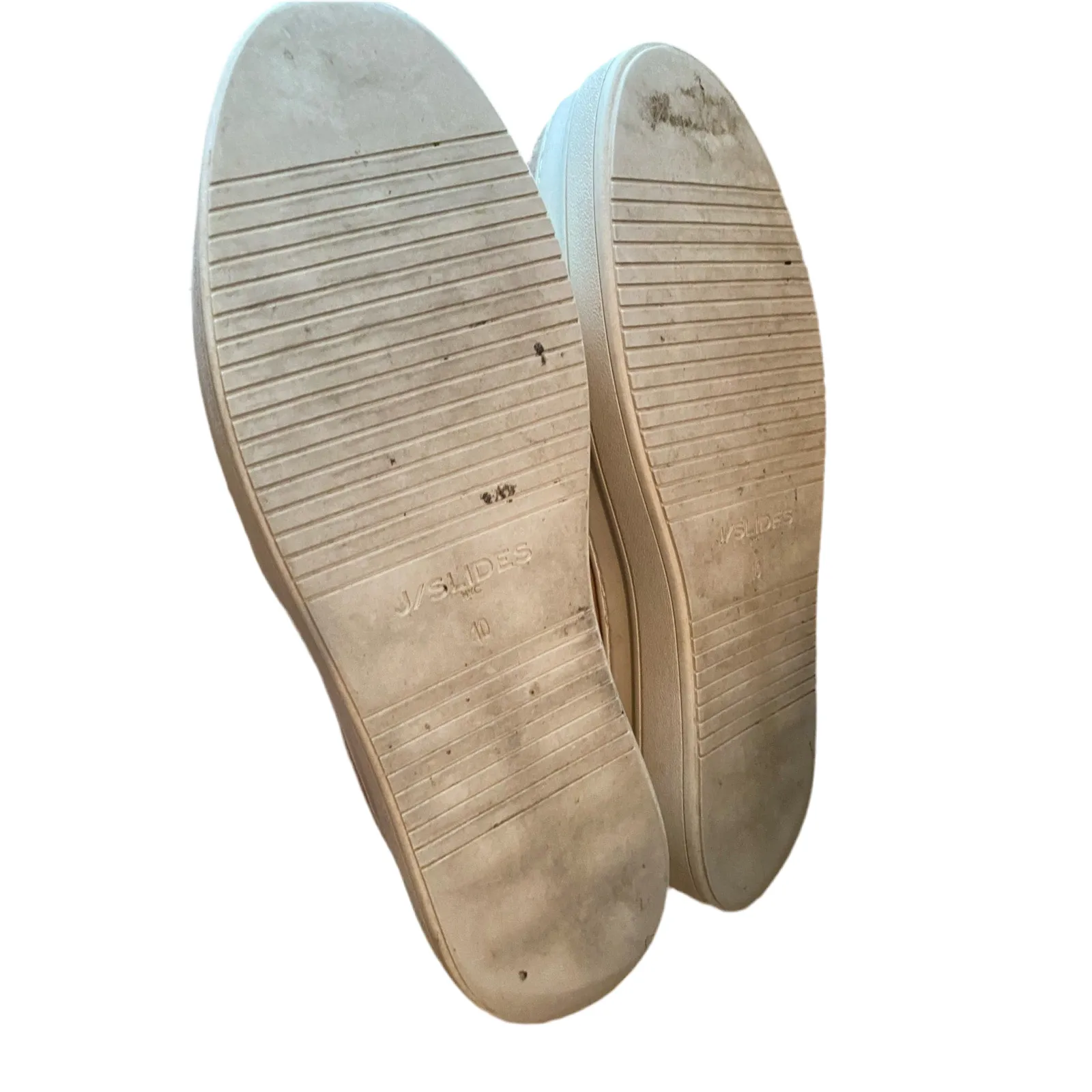 J/Slides Tan Suede Nipster Slip-on Sneakers Size 10