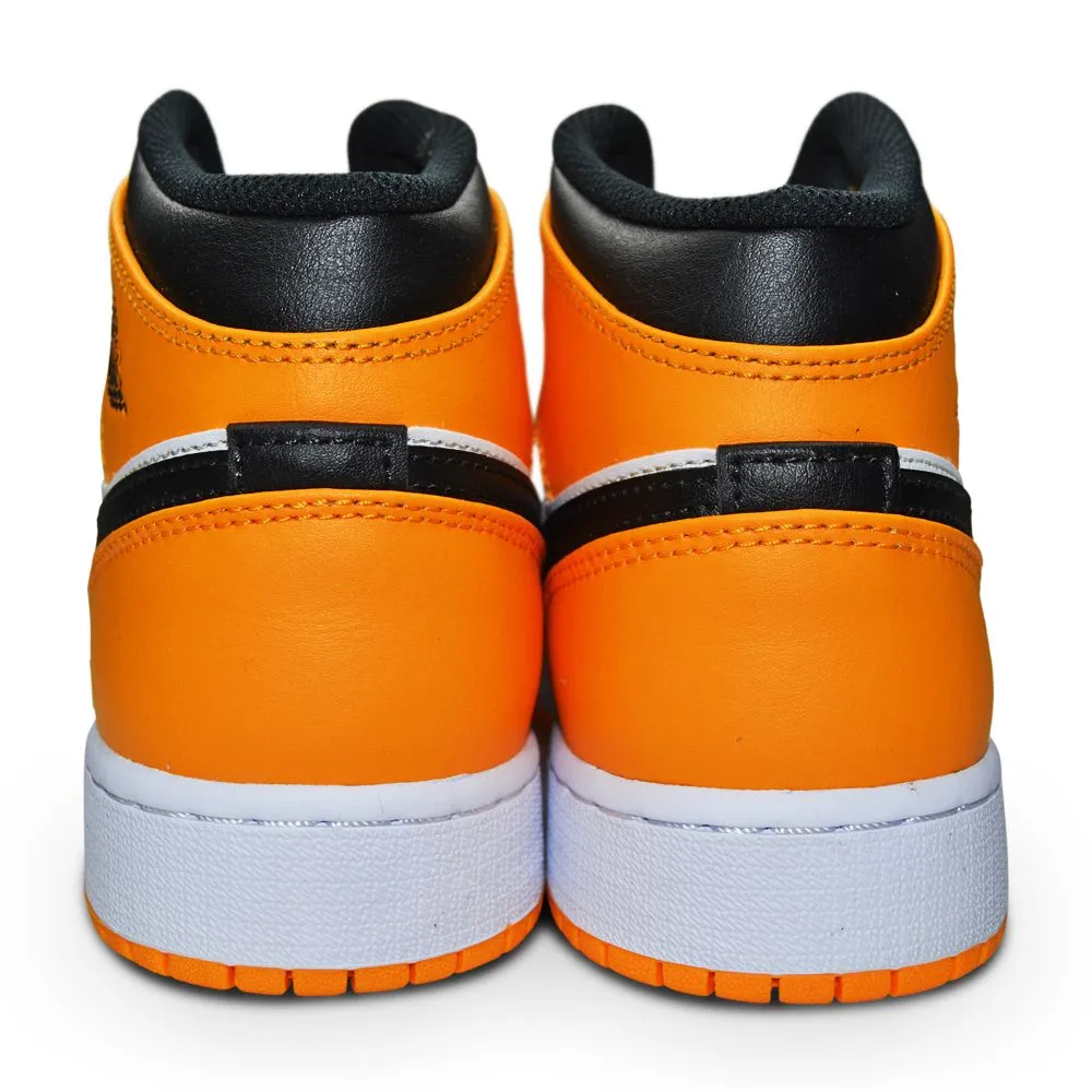 Juniors Nike Air Jordan 1 Mid - 554725 701 - Taxi Black White
