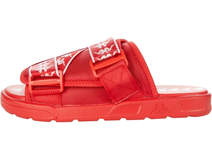 Kappa 222 BAMDA MITEL 1 SLIDES Men’s -RED FLAME-WHITE