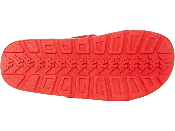 Kappa 222 BAMDA MITEL 1 SLIDES Men’s -RED FLAME-WHITE