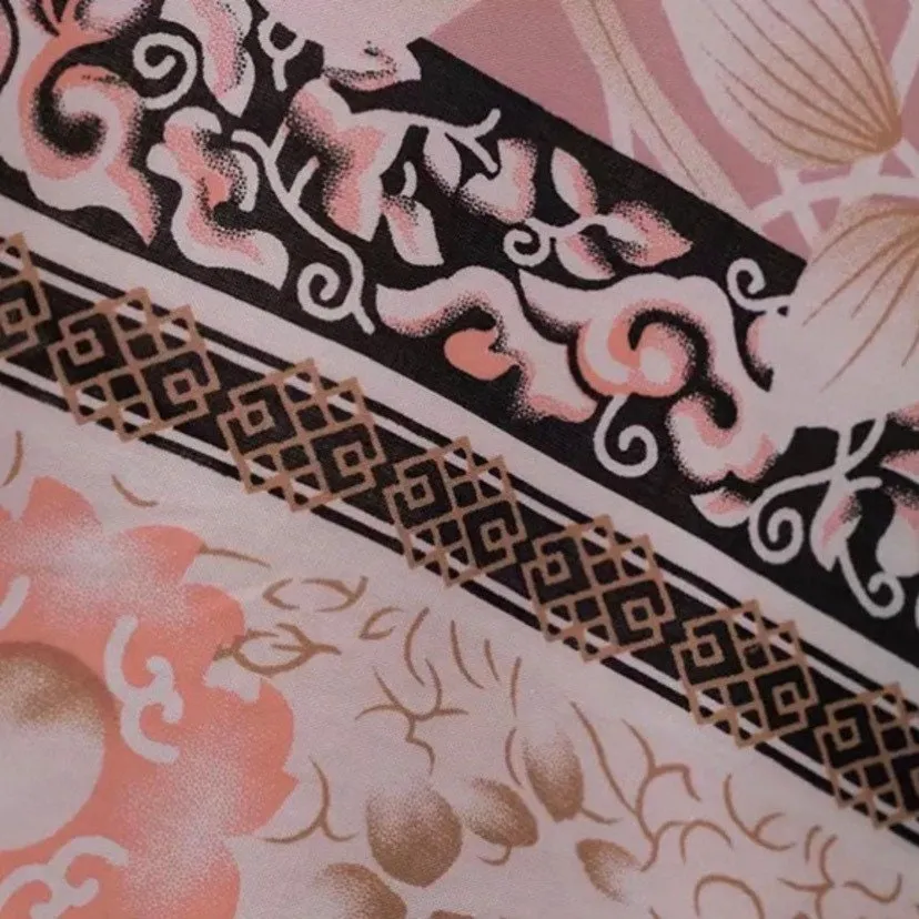 Kimono pink Quartz Sands lounge event WRAP / swim beach COVER-UP / bed bath Kaftan caftan robe duster - one size