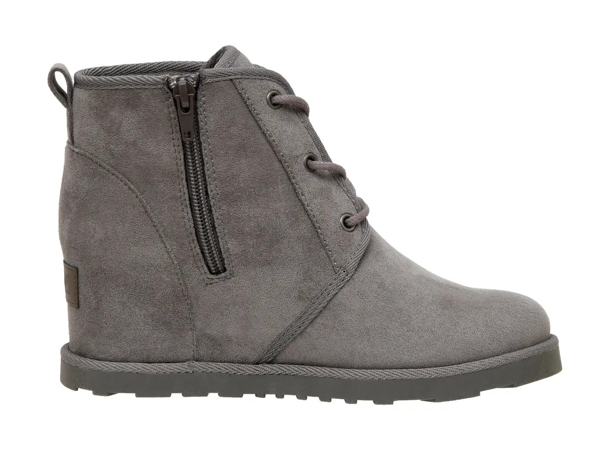 Kira Slip-on Wedge Bootie