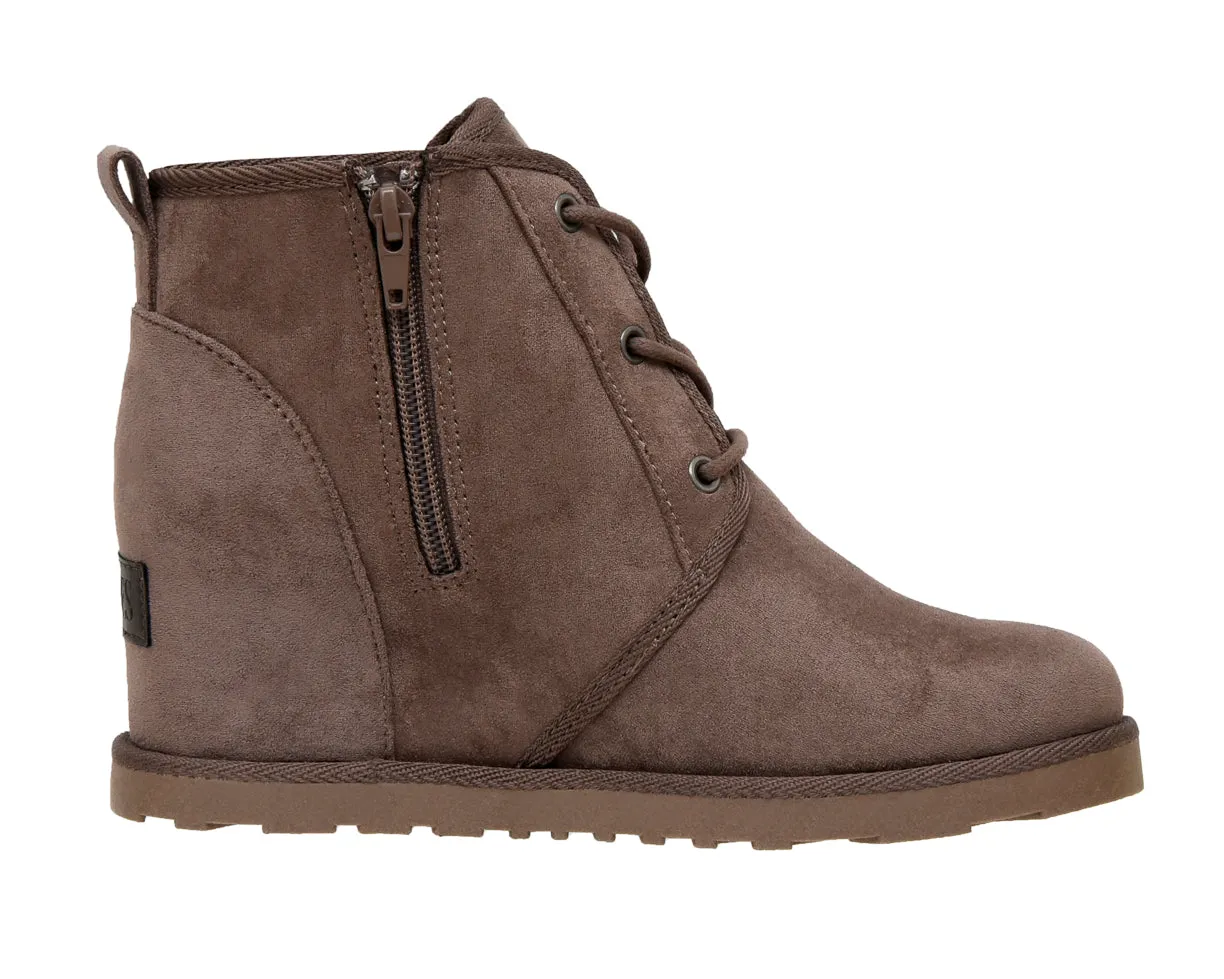 Kira Slip-on Wedge Bootie