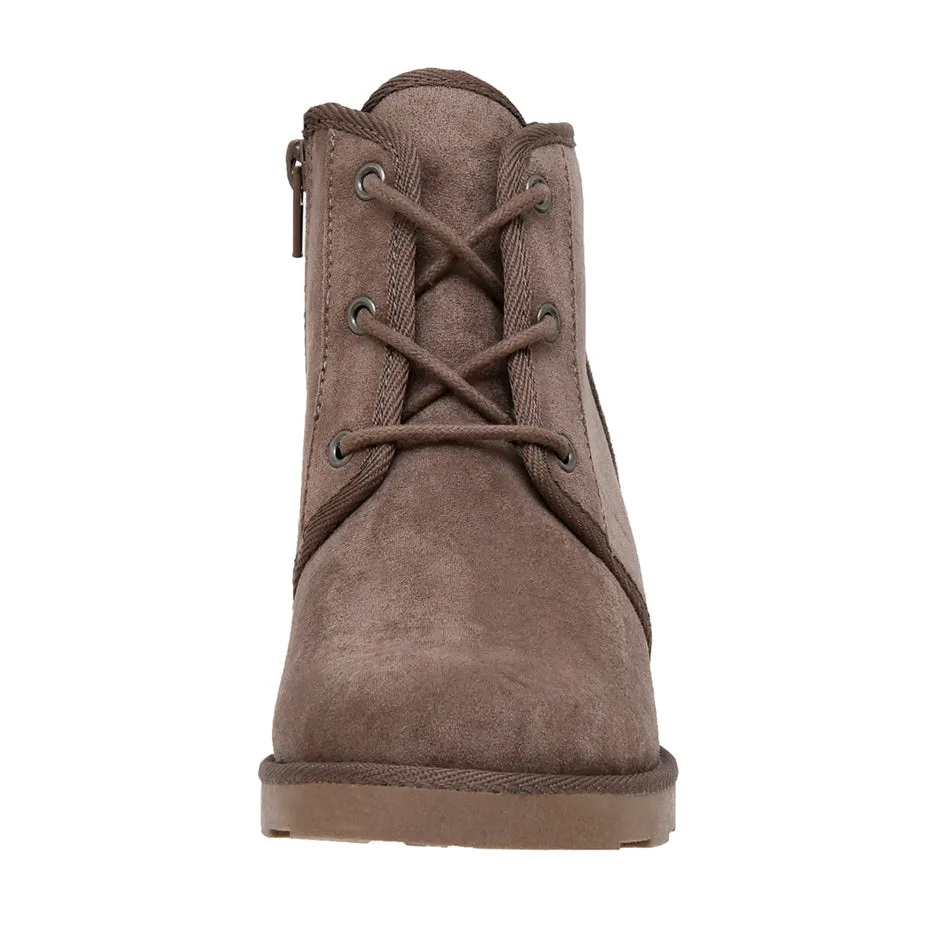 Kira Slip-on Wedge Bootie