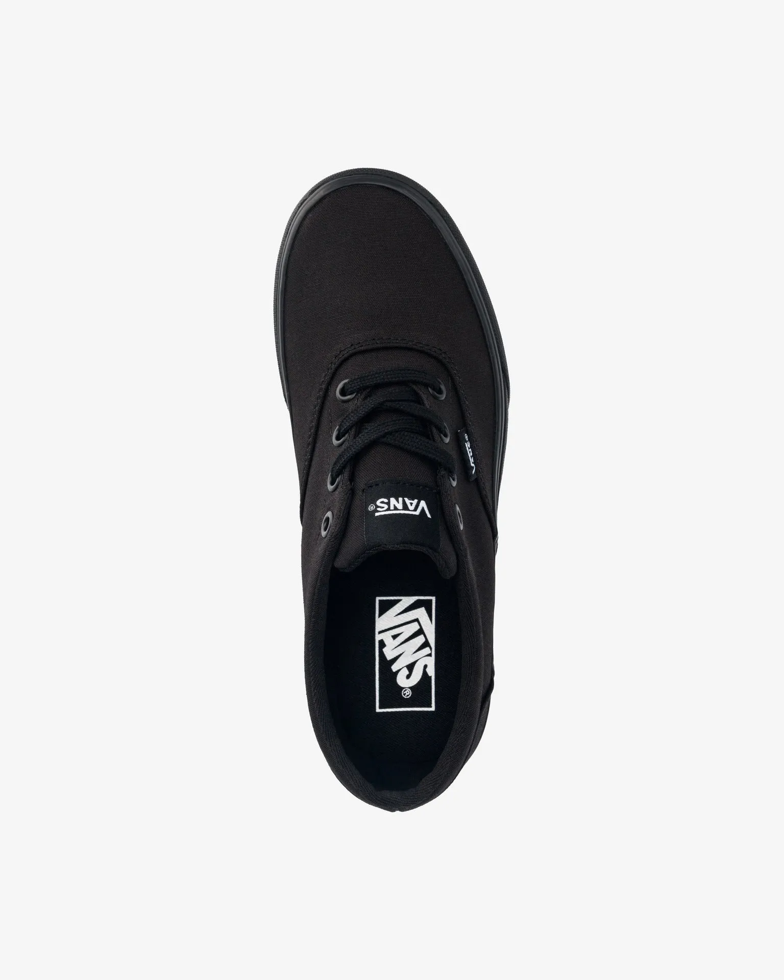 Ladies Vans Doheny Low-Top All Black School Platform sale