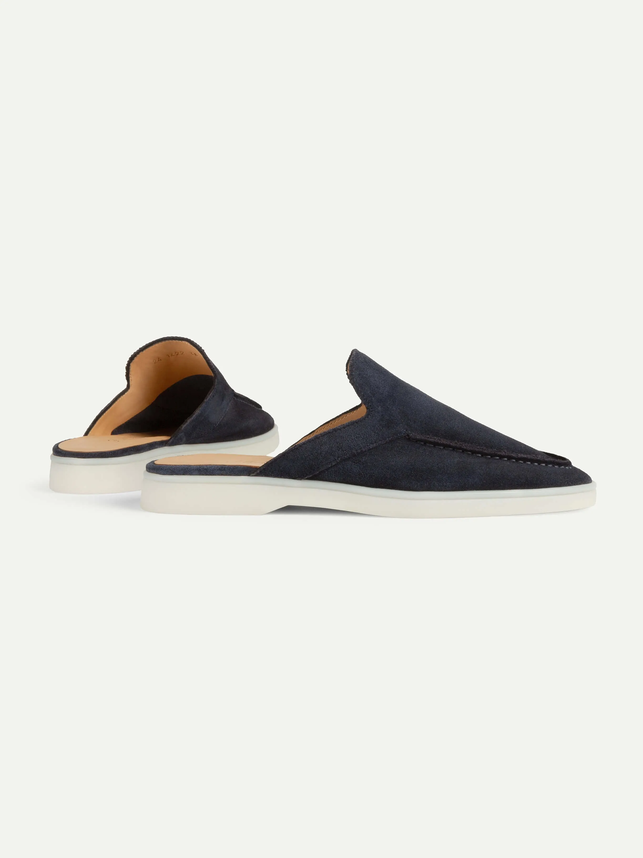 Lady Navy Yacht Slipper