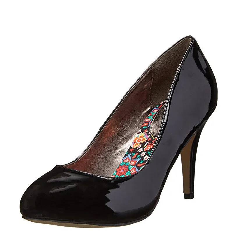 Madden Girl Women's Propose Pump - Black Patent