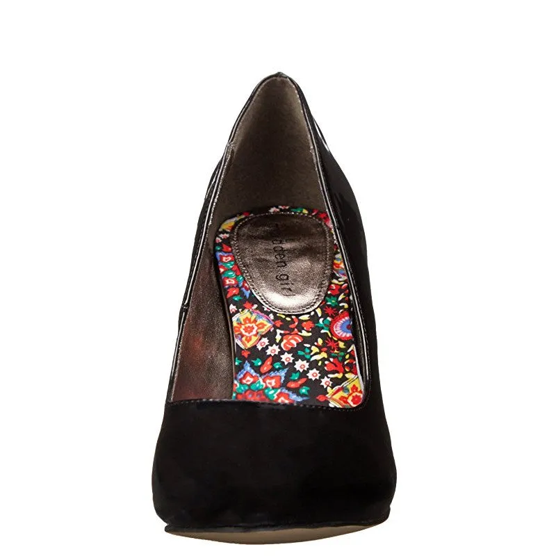 Madden Girl Women's Propose Pump - Black Patent