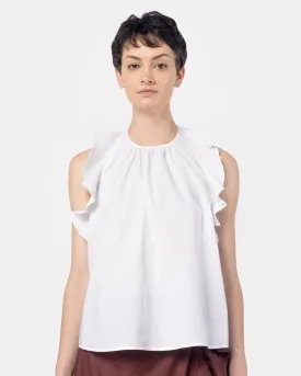 Mariana Top in Blanc