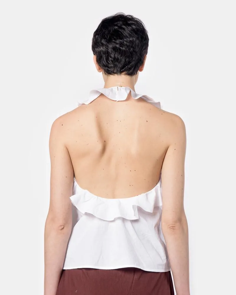 Mariana Top in Blanc