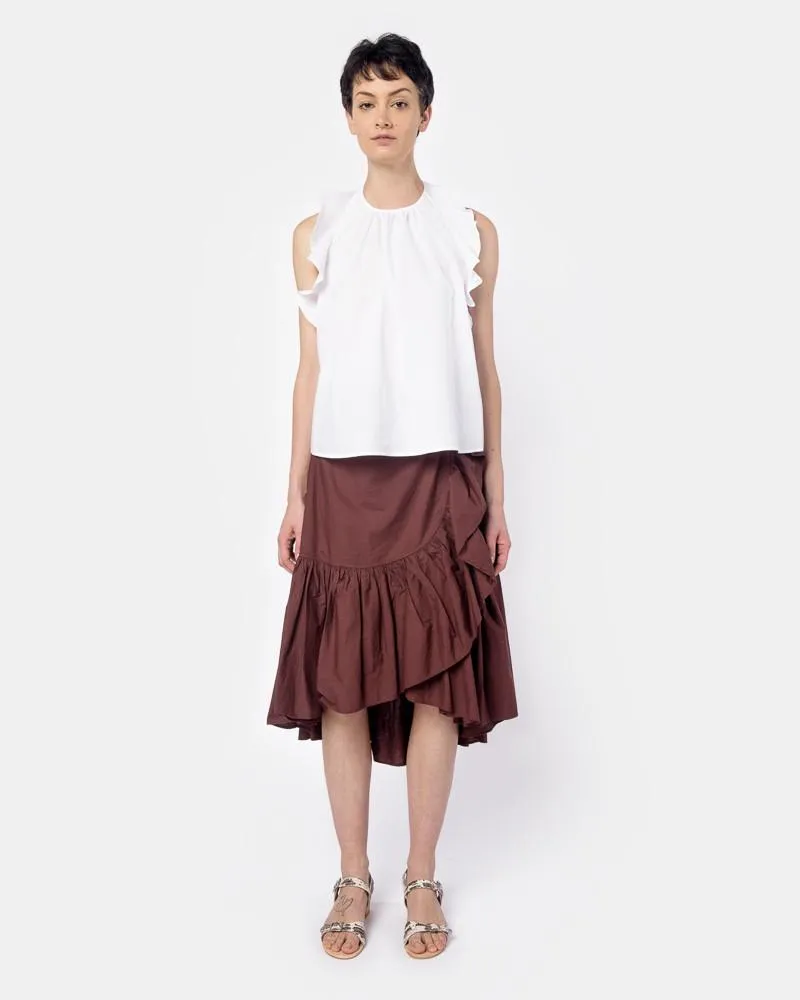 Mariana Top in Blanc