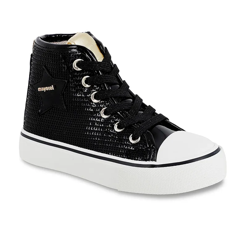 Mayoral Sequin Platform Sneaker