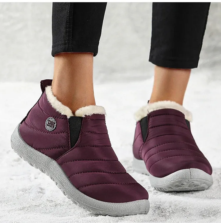 Men Boots Snow Breathable Men's Sneaker Hiking Shoes Platform