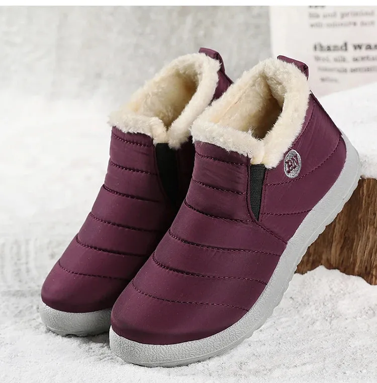 Men Boots Snow Breathable Men's Sneaker Hiking Shoes Platform