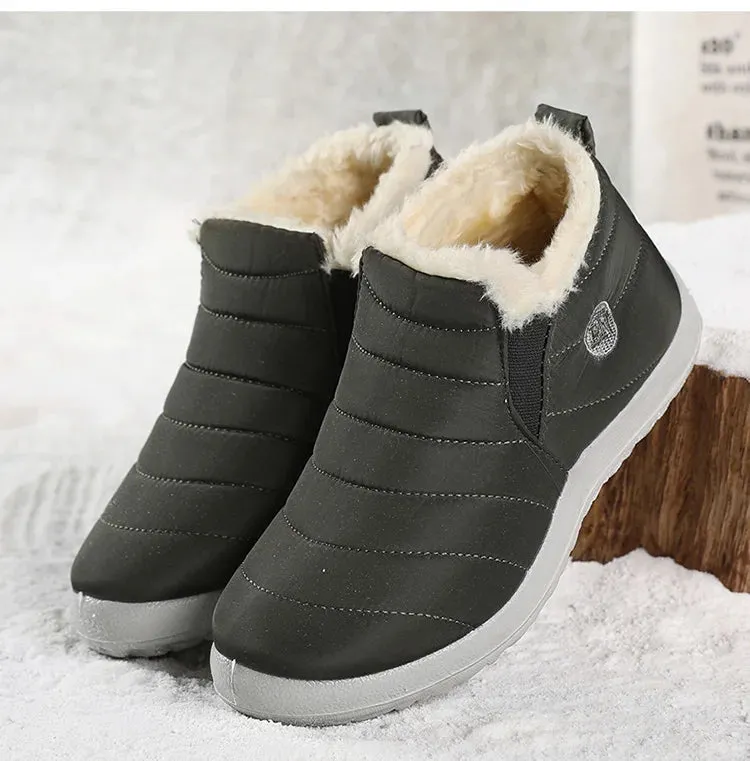 Men Boots Snow Breathable Men's Sneaker Hiking Shoes Platform