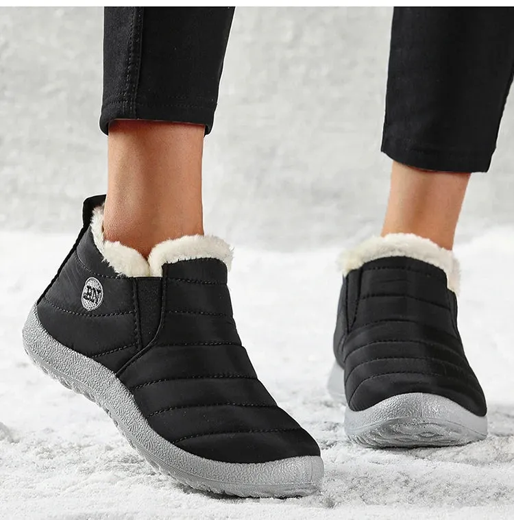 Men Boots Snow Breathable Men's Sneaker Hiking Shoes Platform