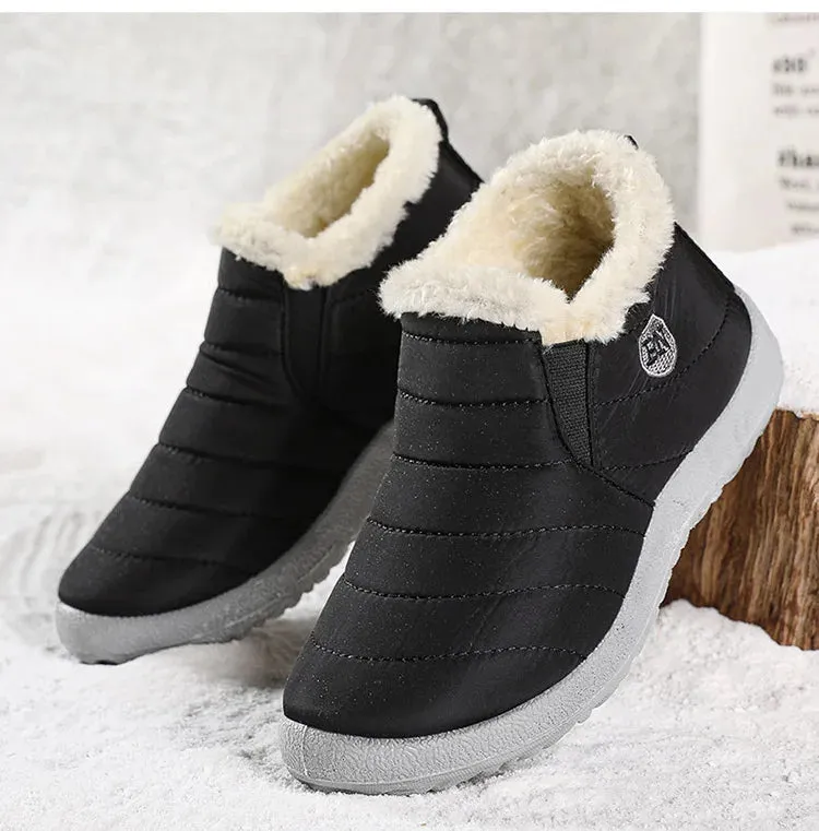 Men Boots Snow Breathable Men's Sneaker Hiking Shoes Platform