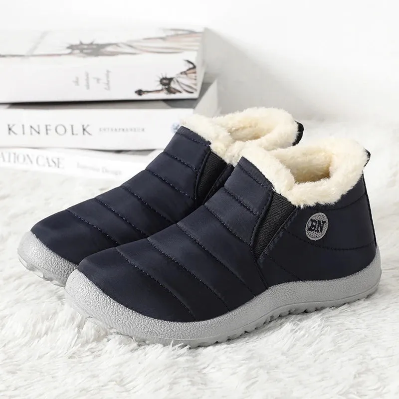 Men Boots Snow Breathable Men's Sneaker Hiking Shoes Platform