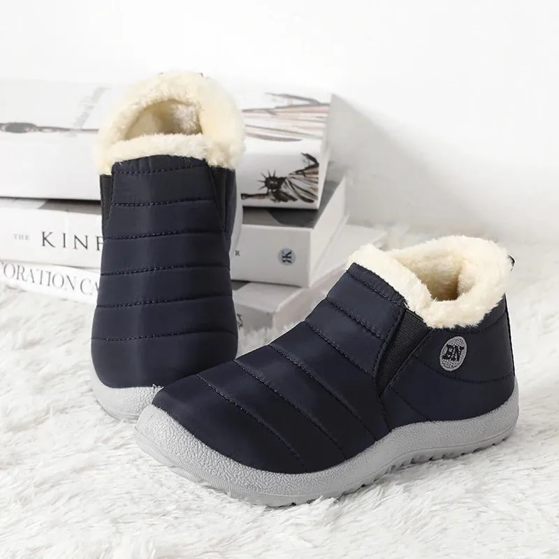 Men Boots Snow Breathable Men's Sneaker Hiking Shoes Platform