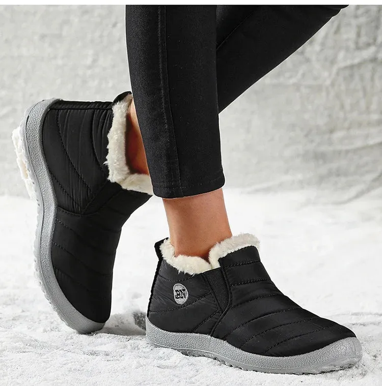Men Boots Snow Breathable Men's Sneaker Hiking Shoes Platform