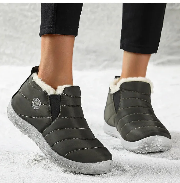 Men Boots Snow Breathable Men's Sneaker Hiking Shoes Platform