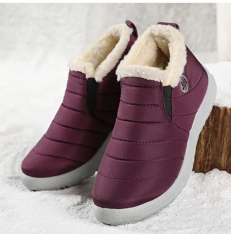 Men Boots Snow Breathable Men's Sneaker Hiking Shoes Platform