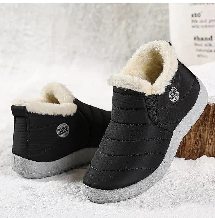 Men Boots Snow Breathable Men's Sneaker Hiking Shoes Platform
