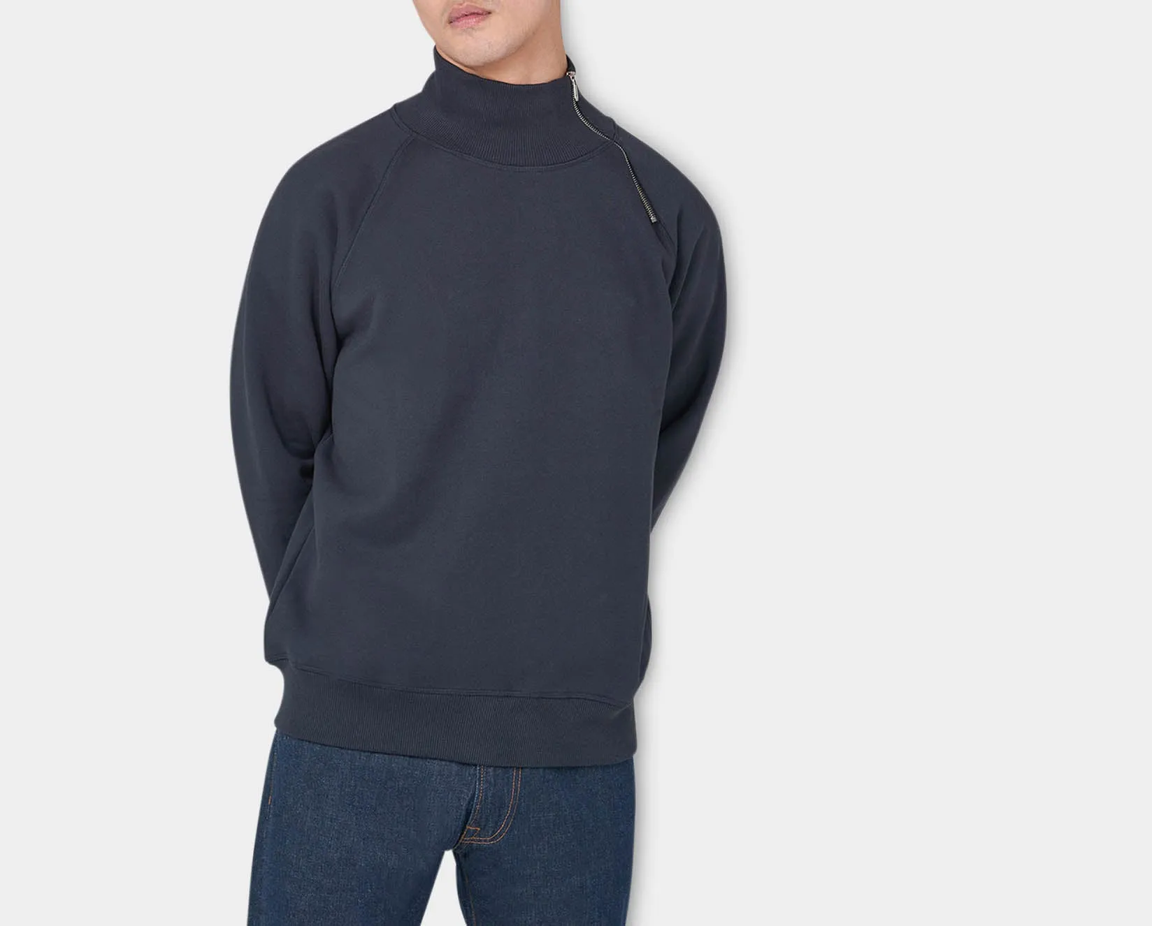 Navy Driving Sweatshirt