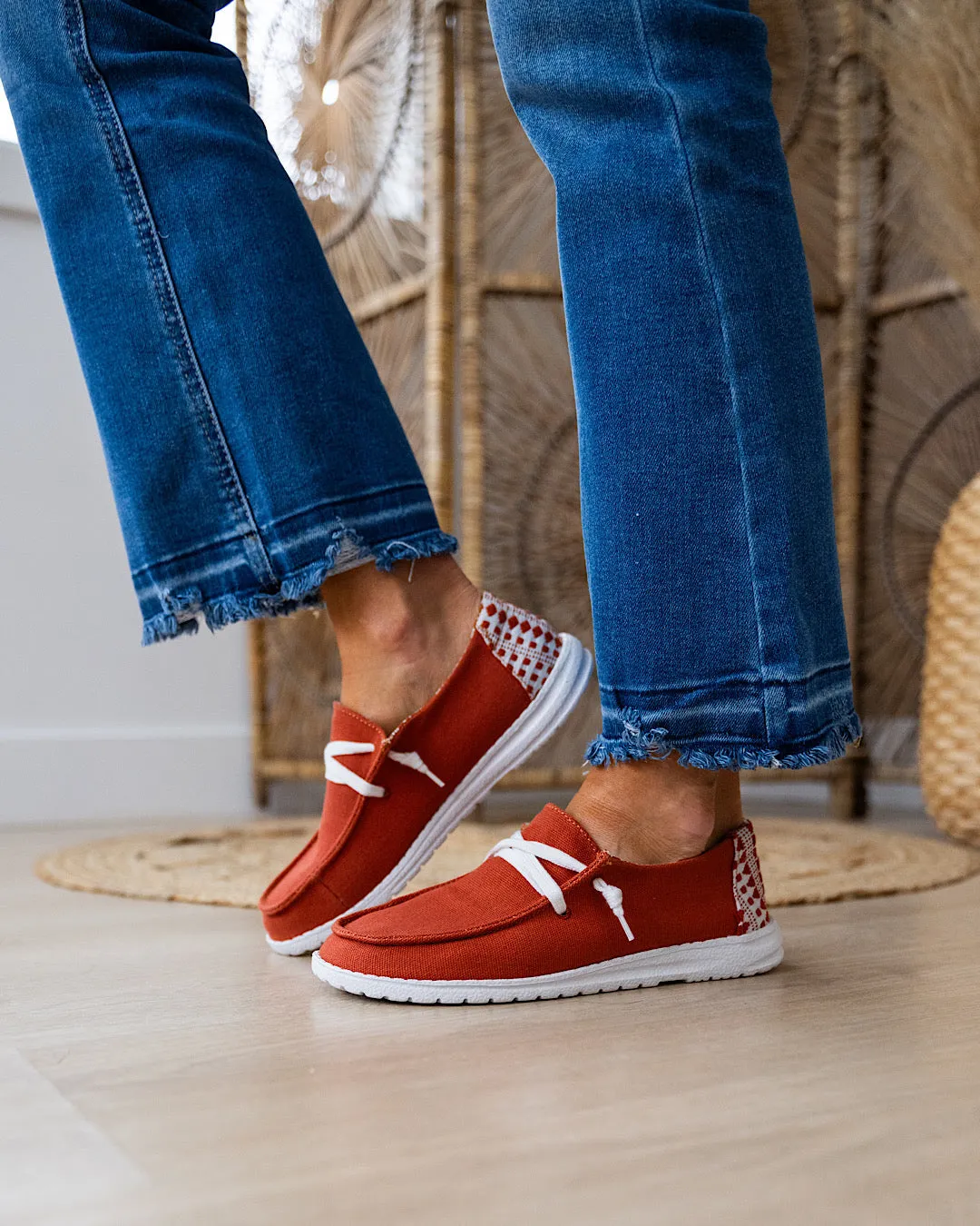 NEW! Gypsy Jazz Hazel Slip on Sneakers - Rust