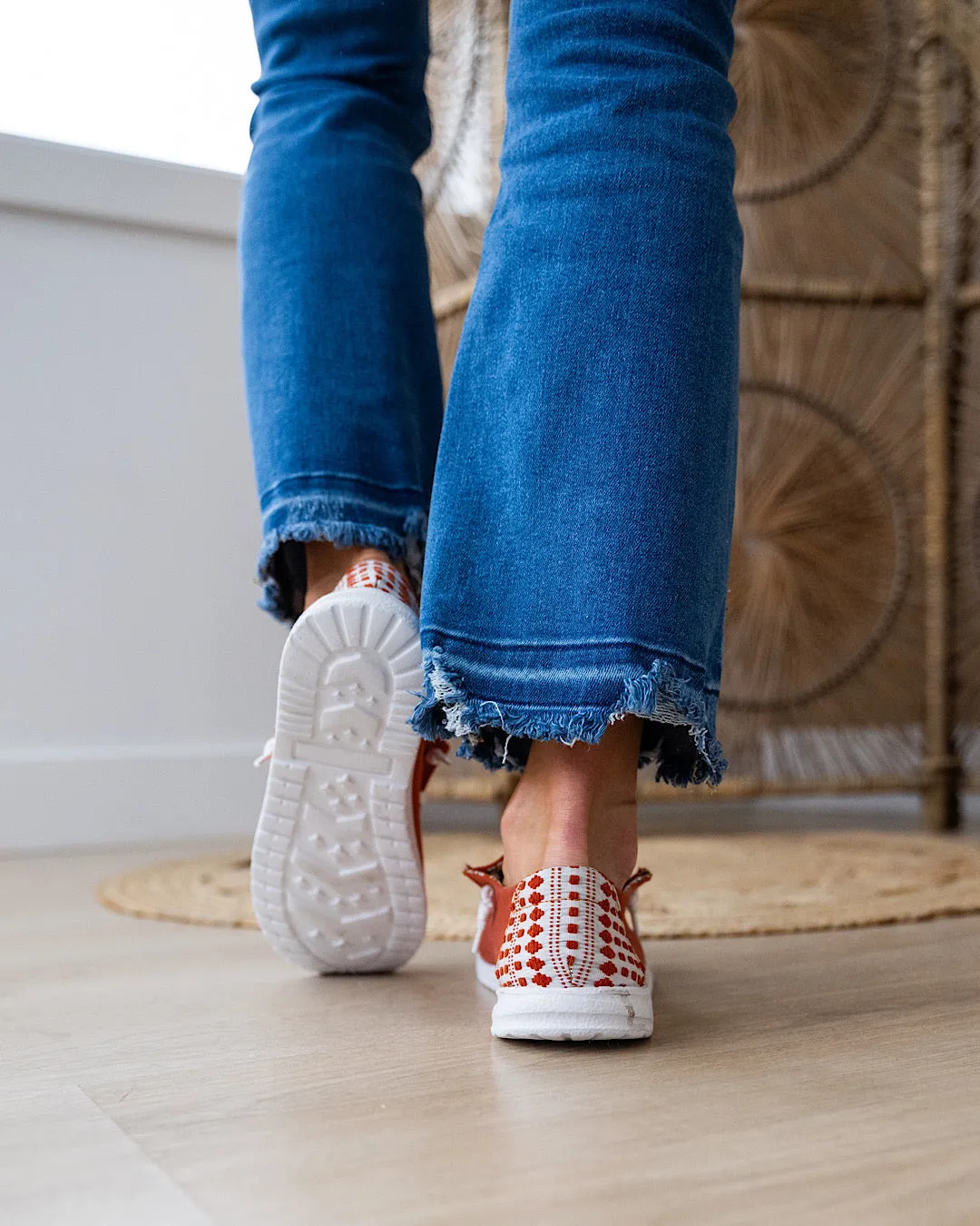 NEW! Gypsy Jazz Hazel Slip on Sneakers - Rust