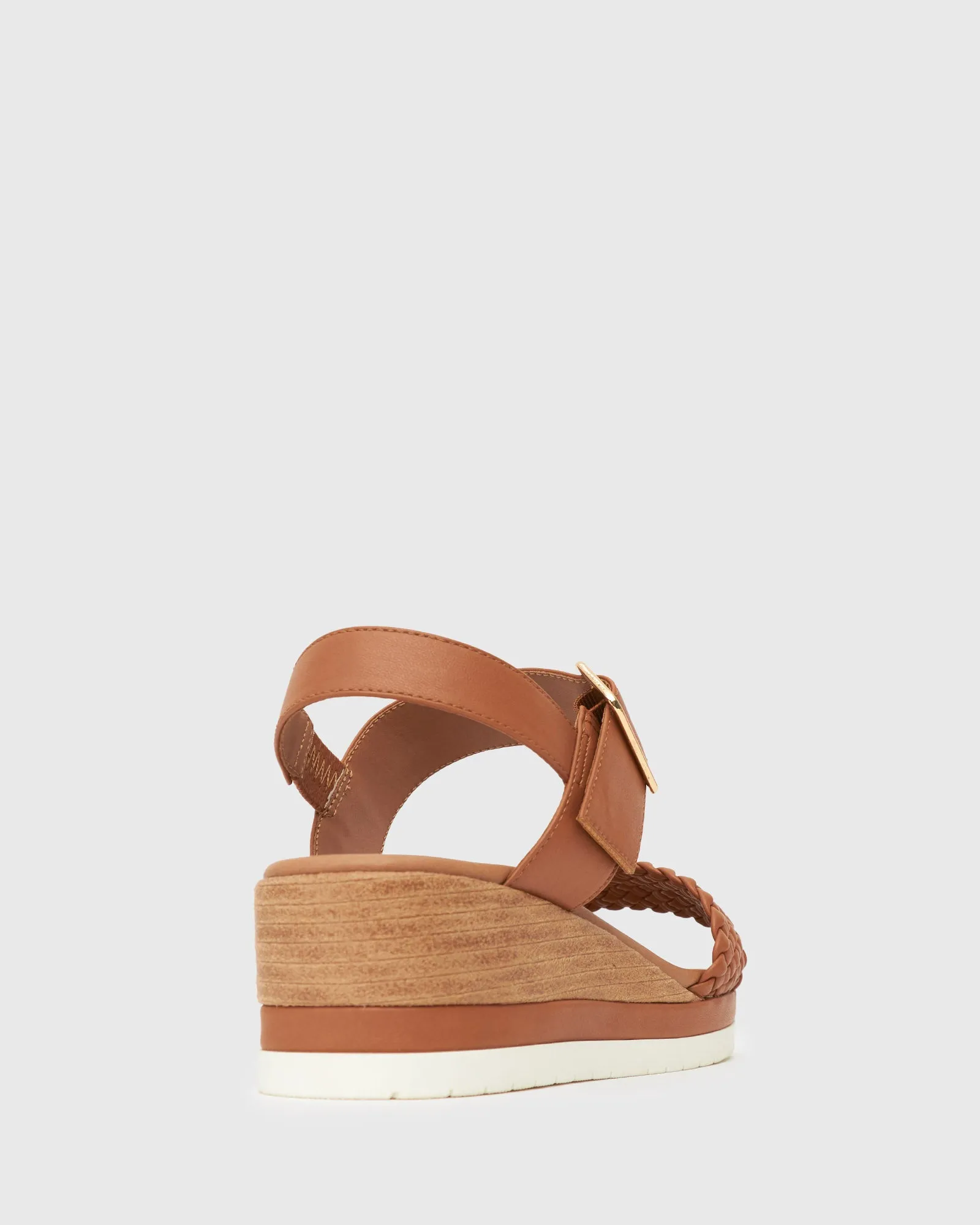 PRE-ORDER Wider Fit KENZIE Vegan Low Wedge Sandals