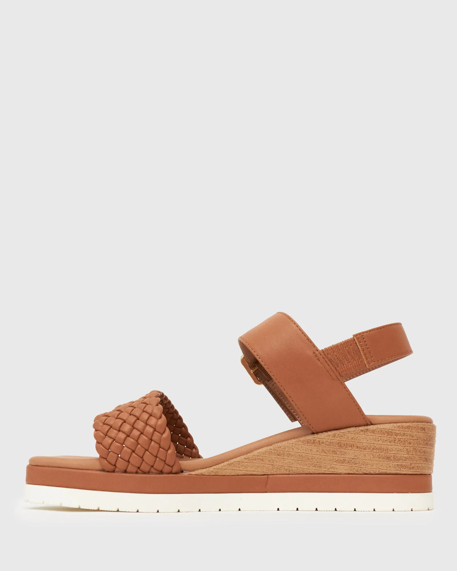 PRE-ORDER Wider Fit KENZIE Vegan Low Wedge Sandals