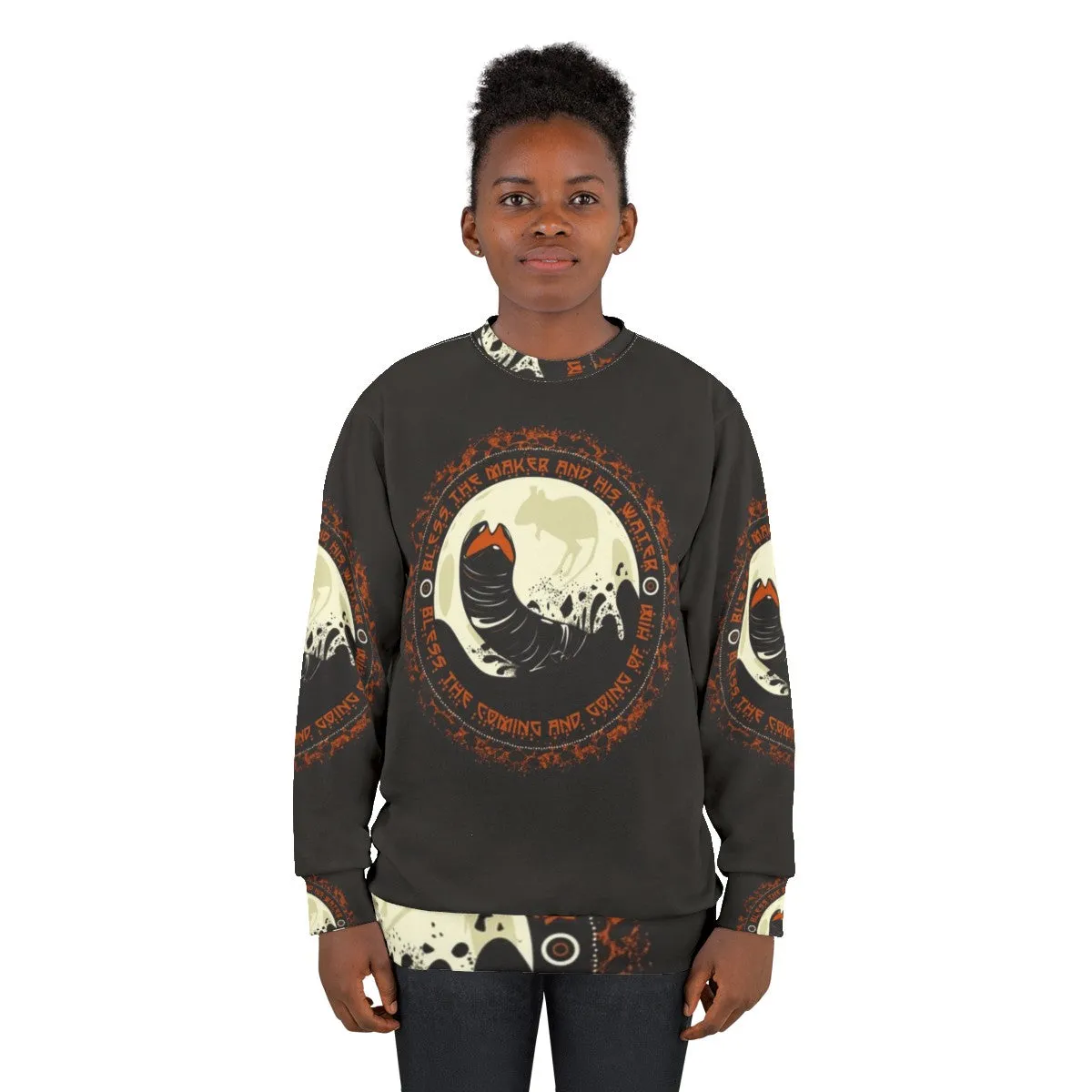"Dune Shai Hulud 2 Sweatshirt - Sci-Fi Literary Classic"