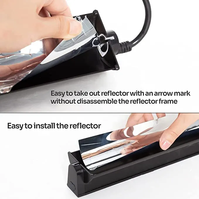 REPTIZOO PRO T5 10.0 UVB LIGHTING KIT