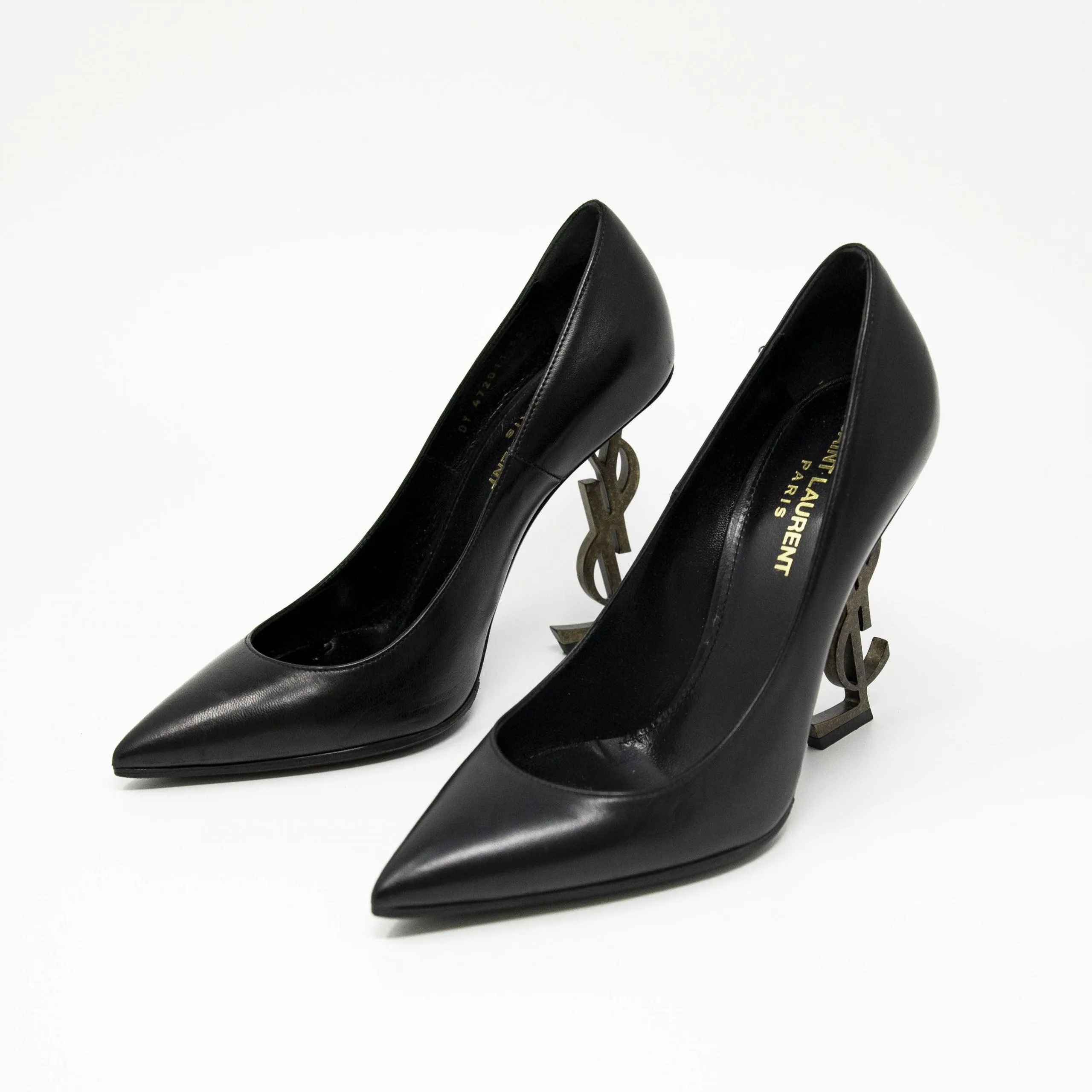Saint Laurent Black Opyum Pumps 35.5
