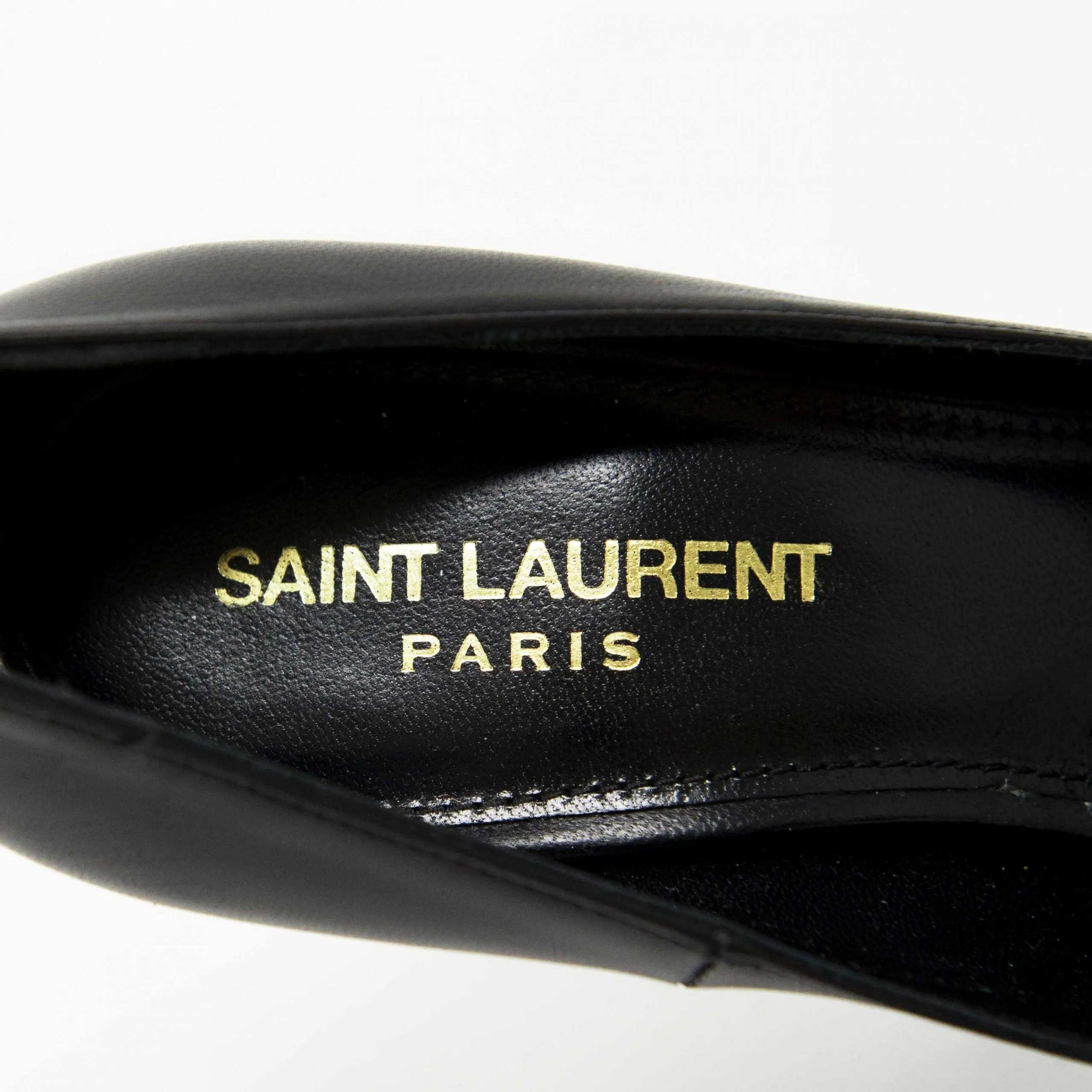 Saint Laurent Black Opyum Pumps 35.5