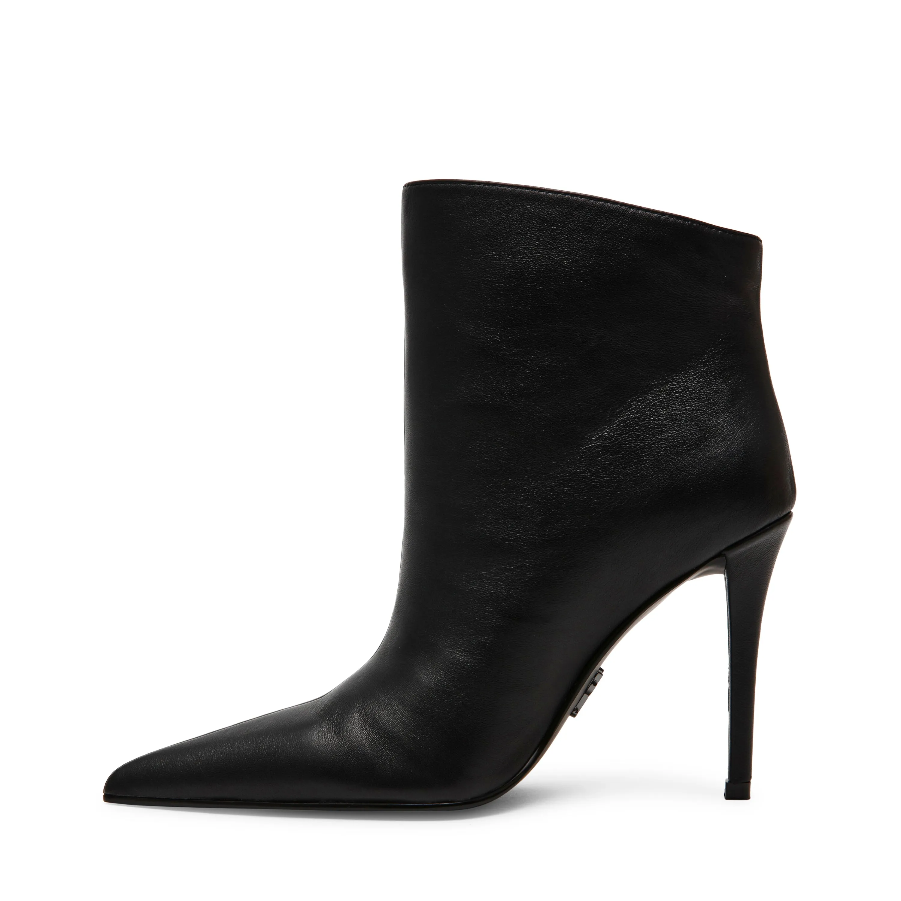 Sentinel Heeled Ankle Boots BLACK LEATHER