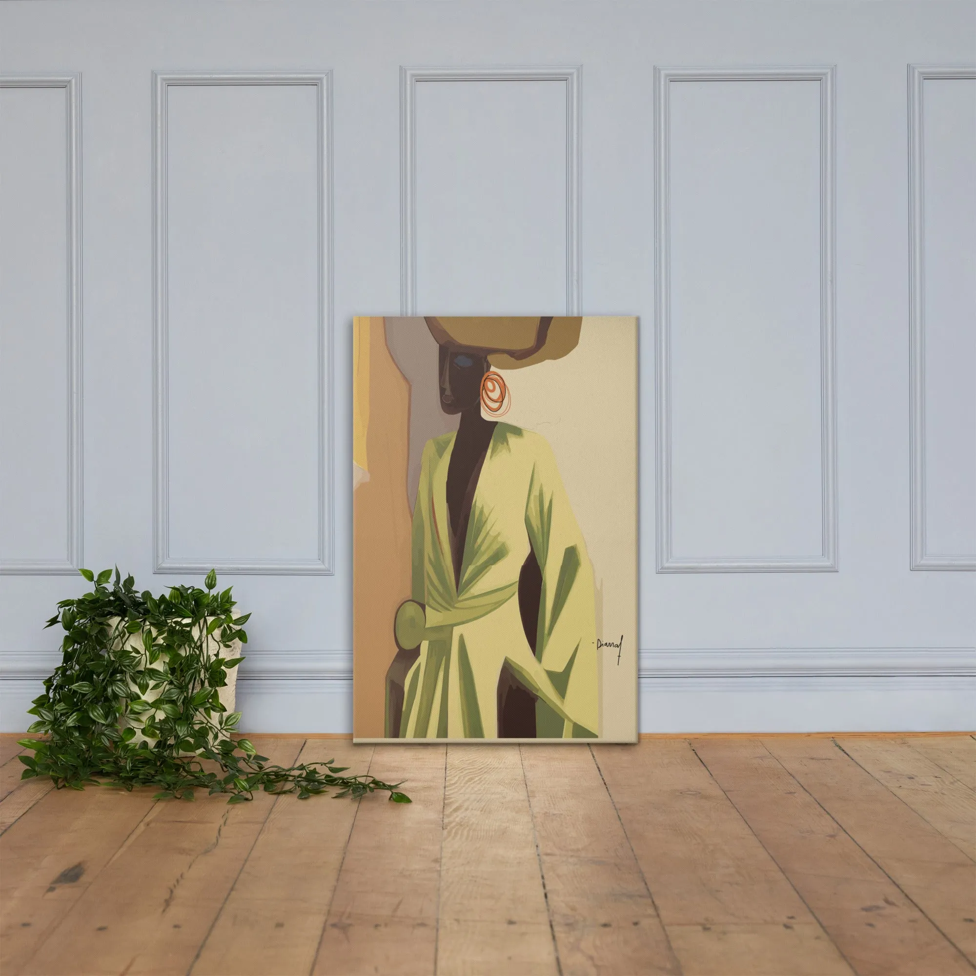 Serene Reverie | Canvas Art Print