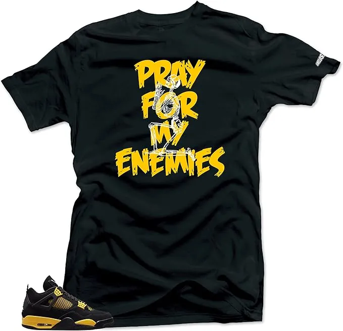 Shirt to Match Jordan 4 Thunder - Enemies
